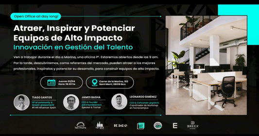 Breex Drinks Sponsors of the "Attract, Inspire, and Empower High-Impact Teams" Event at PSquared